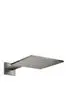 AXOR-HG-AXOR-ShowerSolutions-Kopfbrause-300-300-2jet-mit-Brausearm-Polished-Black-Chrome-35318330 gallery number 1